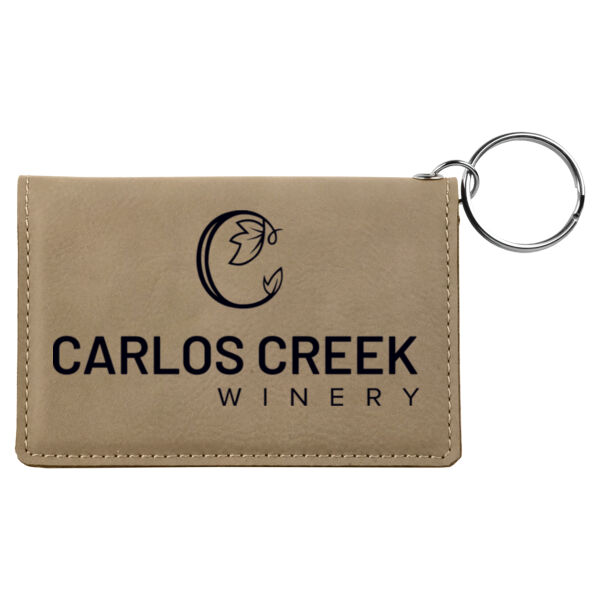 Carlos Creek Winery - Laserable Leatherette Keychain/ID Holder Thumbnail